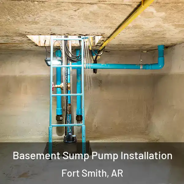  Basement Sump Pump Installation Fort Smith, AR